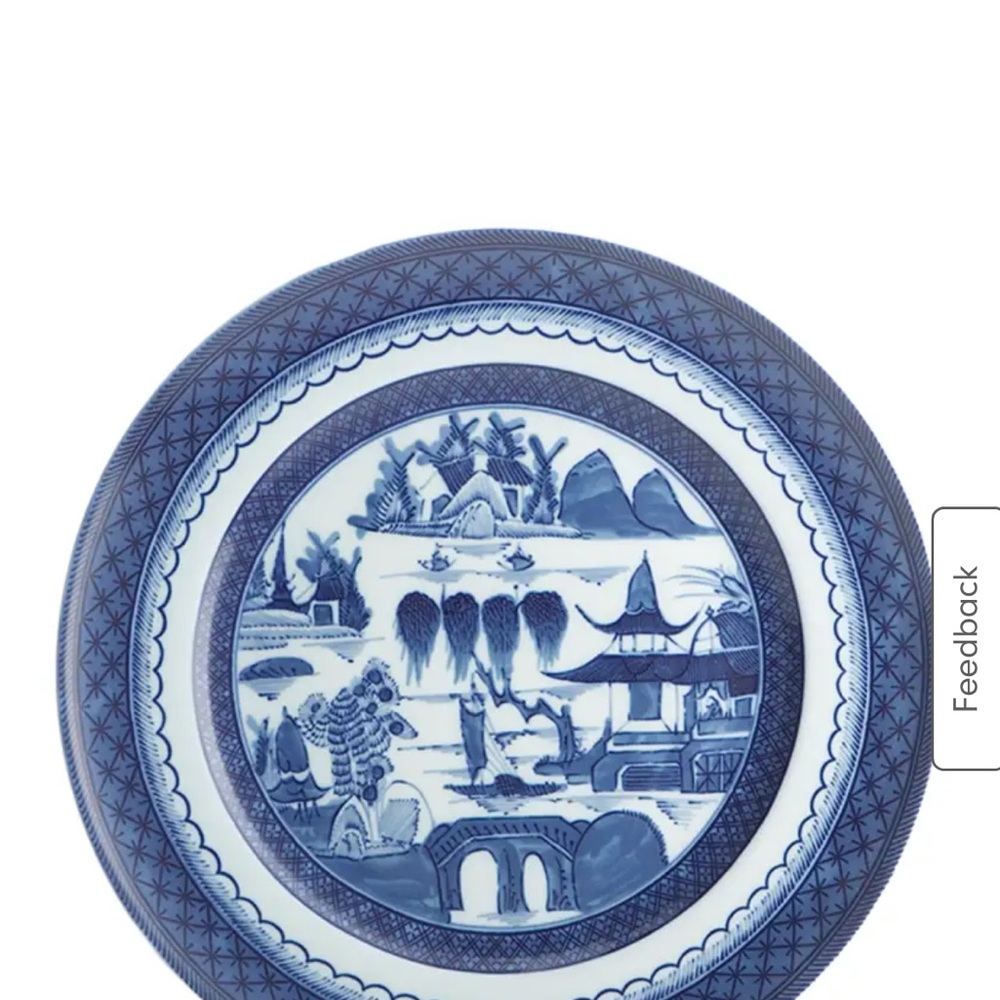 Mottahedeh Blue Canton Porcelain Dinner Plates